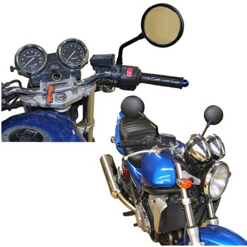 バイク用 カワサキ Z2タイプ ミラー MAD MAX(マッドマックス)