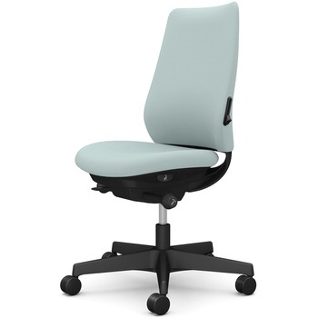 ポータムシリーズ/肘なし/背クッション/スタンダードタイプ/ブラックボディ/ハンガー無/ランバー有/ウレタンキャスター オカムラ(岡村製作所)