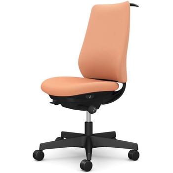 ポータムシリーズ/肘なし/背クッション/スタンダードタイプ/ブラックボディ/ハンガー有/ランバー無/ナイロンキャスター オカムラ(岡村製作所)