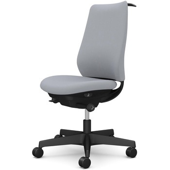 ポータムシリーズ/肘なし/背クッション/スタンダードタイプ/ブラックボディ/ハンガー有/ランバー無/ナイロンキャスター オカムラ(岡村製作所)