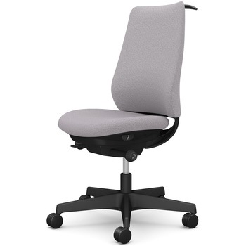 ポータムシリーズ/肘なし/背クッション/スタンダードタイプ/ブラックボディ/ハンガー有/ランバー無/ナイロンキャスター オカムラ(岡村製作所)