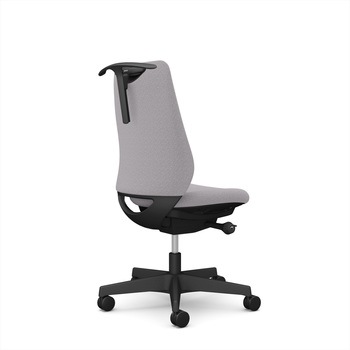 ポータムシリーズ/肘なし/背クッション/スタンダードタイプ/ブラックボディ/ハンガー有/ランバー無/ナイロンキャスター オカムラ(岡村製作所)