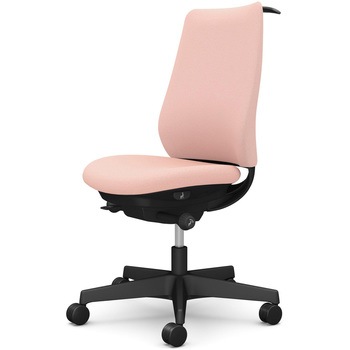 ポータムシリーズ/肘なし/背クッション/スタンダードタイプ/ブラックボディ/ハンガー有/ランバー無/ナイロンキャスター オカムラ(岡村製作所)