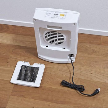 ESF-VB08(W) 消臭セラミックファンヒーター 人感センサー付き 1台