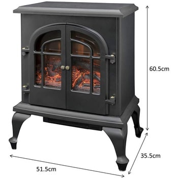 暖炉型セラミックファンヒーター