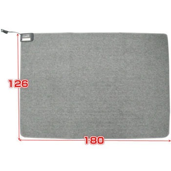 KU-S154 小さく折りたためる ホットカーペット本体 1枚 YAMAZEN(山善