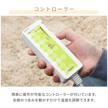 柔らかフランネル 洗えるどこでもカーペット YAMAZEN(山善)