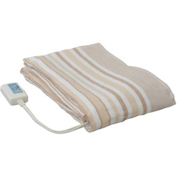 AZ kiYAMAZEN 洗えるふんわり電気毛布 ADM-221(CBR) YAMAZEN 布団・快眠グッズ 洗えるふんわりあったか電気