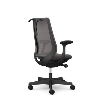 ポータムシリーズ/固定肘/背メッシュ/スタンダードタイプ/ブラックボディ/ハンガー有/ランバー無/ナイロンキャスター オカムラ(岡村製作所)