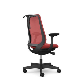 ポータムシリーズ/固定肘/背メッシュ/スタンダードタイプ/ブラックボディ/ハンガー有/ランバー無/ナイロンキャスター オカムラ(岡村製作所)