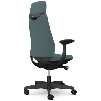 ポータムシリーズ/固定肘/背クッション/EXスタンダードタイプ/ブラックボディ/ハンガー無/ランバー無/ウレタンキャスター オカムラ(岡村製作所)