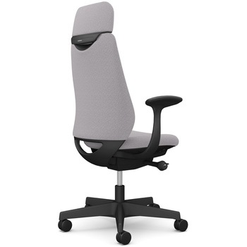 ポータムシリーズ/固定肘/背クッション/EXスタンダードタイプ/ブラックボディ/ハンガー無/ランバー無/ウレタンキャスター オカムラ(岡村製作所)