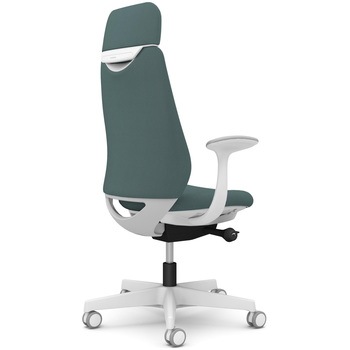 ポータムシリーズ/固定肘/背クッション/EXスタンダードタイプ/ホワイトボディ/ハンガー無/ランバー無/ウレタンキャスター オカムラ(岡村製作所)