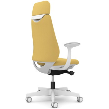 ポータムシリーズ/固定肘/背クッション/EXスタンダードタイプ/ホワイトボディ/ハンガー無/ランバー無/ウレタンキャスター オカムラ(岡村製作所)