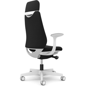 ポータムシリーズ/固定肘/背クッション/EXスタンダードタイプ/ホワイトボディ/ハンガー無/ランバー無/ウレタンキャスター オカムラ(岡村製作所)