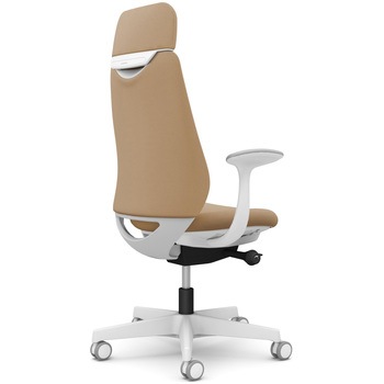 ポータムシリーズ/固定肘/背クッション/EXスタンダードタイプ/ホワイトボディ/ハンガー無/ランバー無/ウレタンキャスター オカムラ(岡村製作所)