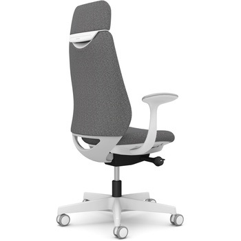 ポータムシリーズ/固定肘/背クッション/EXスタンダードタイプ/ホワイトボディ/ハンガー無/ランバー無/ウレタンキャスター オカムラ(岡村製作所)