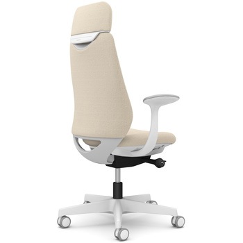 ポータムシリーズ/固定肘/背クッション/EXスタンダードタイプ/ホワイトボディ/ハンガー無/ランバー無/ウレタンキャスター オカムラ(岡村製作所)