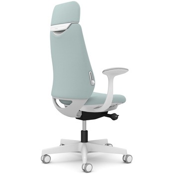 ポータムシリーズ/固定肘/背クッション/EXスタンダードタイプ/ホワイトボディ/ハンガー無/ランバー有/ウレタンキャスター オカムラ(岡村製作所)