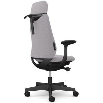 ポータムシリーズ/固定肘/背クッション/EXスタンダードタイプ/ブラックボディ/ハンガー有/ランバー有/ナイロンキャスター オカムラ(岡村製作所)