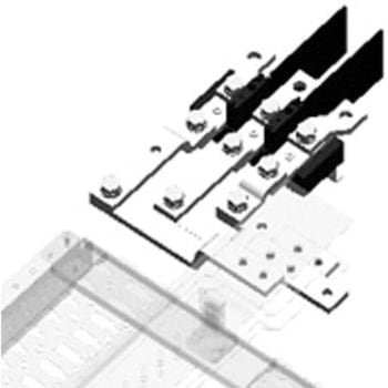 IPDS i unit-s(協約形プラグイン内装ユニット(アイセーバタイプ))入線用オプションパーツ・主幹端子取付セット(左側配置タイプ) 日東工業