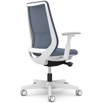 ポータムシリーズ/可動肘/背メッシュ/スタンダードタイプ/ホワイトボディ/ハンガー無/ランバー無/ウレタンキャスター オカムラ(岡村製作所)