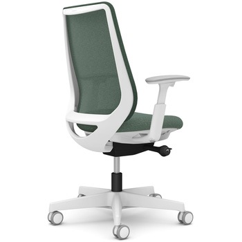 ポータムシリーズ/可動肘/背メッシュ/スタンダードタイプ/ホワイトボディ/ハンガー無/ランバー無/ウレタンキャスター オカムラ(岡村製作所)