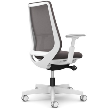 ポータムシリーズ/可動肘/背メッシュ/スタンダードタイプ/ホワイトボディ/ハンガー無/ランバー無/ウレタンキャスター オカムラ(岡村製作所)