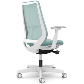 ポータムシリーズ/可動肘/背メッシュ/スタンダードタイプ/ホワイトボディ/ハンガー無/ランバー無/ウレタンキャスター オカムラ(岡村製作所)