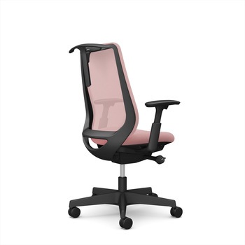 ポータムシリーズ/可動肘/背メッシュ/スタンダードタイプ/ブラックボディ/ハンガー有/ランバー無/ウレタンキャスター オカムラ(岡村製作所)