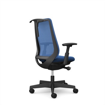 ポータムシリーズ/可動肘/背メッシュ/スタンダードタイプ/ブラックボディ/ハンガー有/ランバー無/ウレタンキャスター オカムラ(岡村製作所)