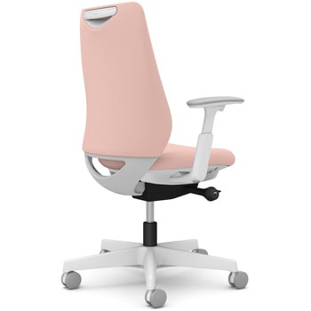 ポータムシリーズ/可動肘/背クッション/スタンダードタイプ/ホワイトボディ/ハンガー無/ランバー無/ナイロンキャスター オカムラ(岡村製作所)