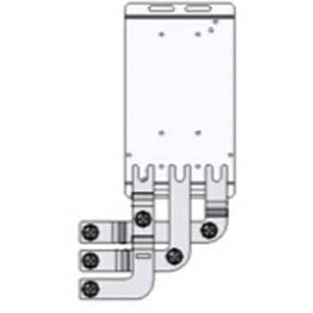 IPDS i unit-s(協約形プラグイン内装ユニット(アイセーバタイプ))入線用オプションパーツ・主幹ブレーカ取付セット(右側配置タイプ) 日東工業