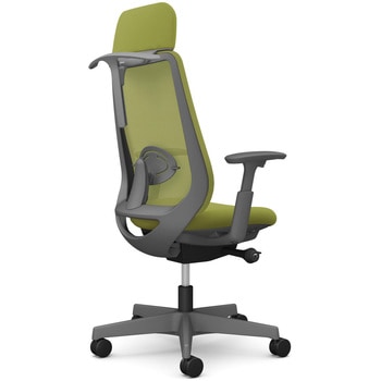 ポータムシリーズ/可動肘/背メッシュ/EXスタンダードタイプ/ダークグレーボディ/ハンガー有/ランバー有/ナイロンキャスター オカムラ(岡村製作所)