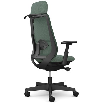 ポータムシリーズ/可動肘/背メッシュ/EXスタンダードタイプ/ブラックボディ/ハンガー有/ランバー有/ナイロンキャスター オカムラ(岡村製作所)