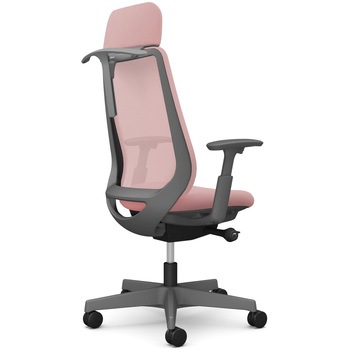 ポータムシリーズ/可動肘/背メッシュ/EXスタンダードタイプ/ダークグレーボディ/ハンガー有/ランバー無/ウレタンキャスター オカムラ(岡村製作所)