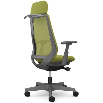 ポータムシリーズ/可動肘/背メッシュ/EXスタンダードタイプ/ダークグレーボディ/ハンガー有/ランバー無/ウレタンキャスター オカムラ(岡村製作所)