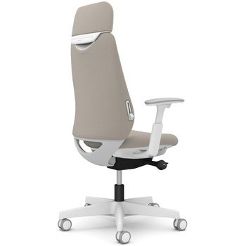 ポータムシリーズ/可動肘/背クッション/EXスタンダードタイプ/ホワイトボディ/ハンガー無/ランバー有/ウレタンキャスター オカムラ(岡村製作所)