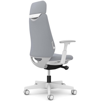 ポータムシリーズ/可動肘/背クッション/EXスタンダードタイプ/ホワイトボディ/ハンガー無/ランバー有/ウレタンキャスター オカムラ(岡村製作所)