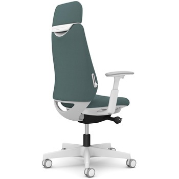 ポータムシリーズ/可動肘/背クッション/EXスタンダードタイプ/ホワイトボディ/ハンガー無/ランバー有/ウレタンキャスター オカムラ(岡村製作所)