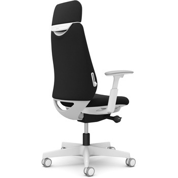 ポータムシリーズ/可動肘/背クッション/EXスタンダードタイプ/ホワイトボディ/ハンガー無/ランバー有/ウレタンキャスター オカムラ(岡村製作所)