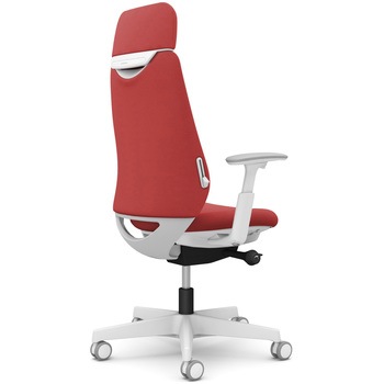 ポータムシリーズ/可動肘/背クッション/EXスタンダードタイプ/ホワイトボディ/ハンガー無/ランバー有/ウレタンキャスター オカムラ(岡村製作所)