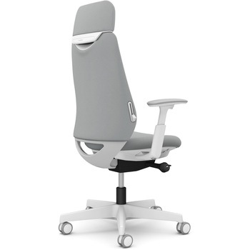 ポータムシリーズ/可動肘/背クッション/EXスタンダードタイプ/ホワイトボディ/ハンガー無/ランバー有/ウレタンキャスター オカムラ(岡村製作所)