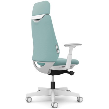 ポータムシリーズ/可動肘/背クッション/EXスタンダードタイプ/ホワイトボディ/ハンガー無/ランバー有/ウレタンキャスター オカムラ(岡村製作所)