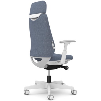 ポータムシリーズ/可動肘/背クッション/EXスタンダードタイプ/ホワイトボディ/ハンガー無/ランバー有/ウレタンキャスター オカムラ(岡村製作所)