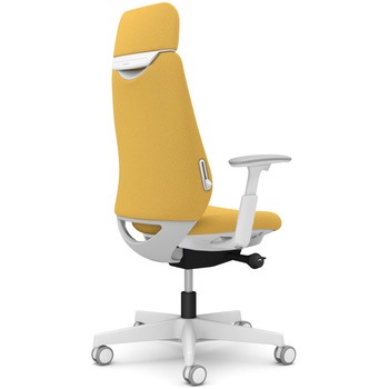 ポータムシリーズ/可動肘/背クッション/EXスタンダードタイプ/ホワイトボディ/ハンガー無/ランバー有/ウレタンキャスター オカムラ(岡村製作所)