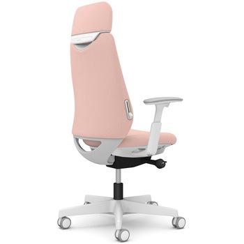 ポータムシリーズ/可動肘/背クッション/EXスタンダードタイプ/ホワイトボディ/ハンガー無/ランバー有/ウレタンキャスター オカムラ(岡村製作所)