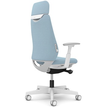 ポータムシリーズ/可動肘/背クッション/EXスタンダードタイプ/ホワイトボディ/ハンガー無/ランバー有/ウレタンキャスター オカムラ(岡村製作所)