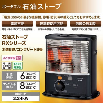 コロナコロナ・芯式石油ストーブ・RX-2213Y・2013年製・タンク3.7L・品