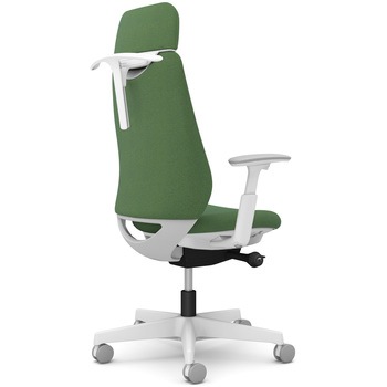 ポータムシリーズ/可動肘/背クッション/EXスタンダードタイプ/ホワイトボディ/ハンガー有/ランバー無/ナイロンキャスター オカムラ(岡村製作所)